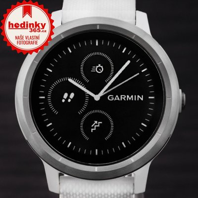 Garmin Vívoactive 3 Optic Silver, White band