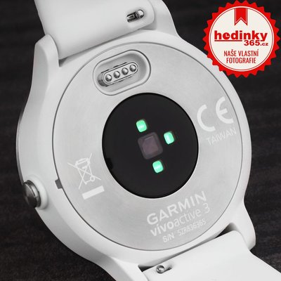 Garmin Vívoactive 3 Optic Silver, White band