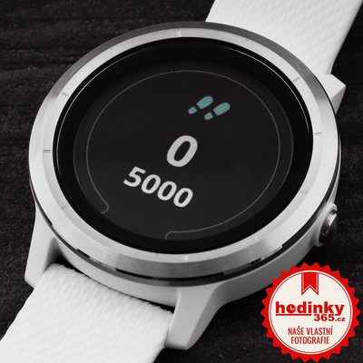 Garmin Vívoactive 3 Optic Silver, White band
