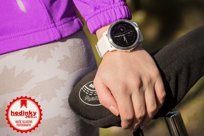 Garmin Vívoactive 3 Optic Silver, White band