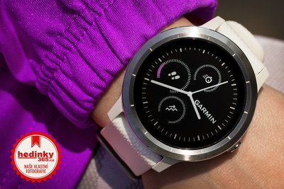 Garmin Vívoactive 3 Optic Silver, White band