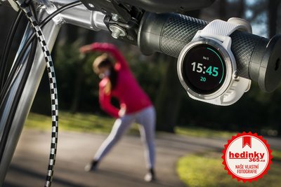 Garmin Vívoactive 3 Optic Silver, White band