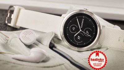 Garmin Vívoactive 3 Optic Silver, White band