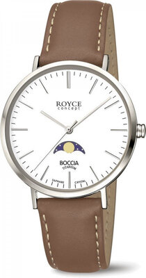 Boccia Titanium Royce Moon Phase 3611-01