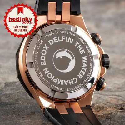 Edox Delfin Quartz Chronograph 10109 357RNCANI