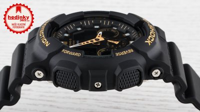 Casio G-Shock Original GA-100GBX-1A9ER Black & Gold Special Edition