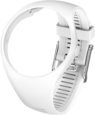 Unisex silikonový řemínek Polar k hodinkám M200 bílý S/M