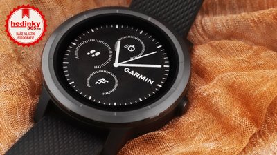 Garmin Vívoactive 3 Optic Grey PVD, Black band