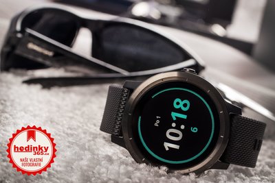 Garmin Vívoactive 3 Optic Grey PVD, Black band