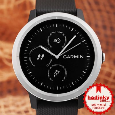 Garmin Vívoactive 3 Optic Silver, Black band