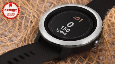 Garmin Vívoactive 3 Optic Silver, Black band