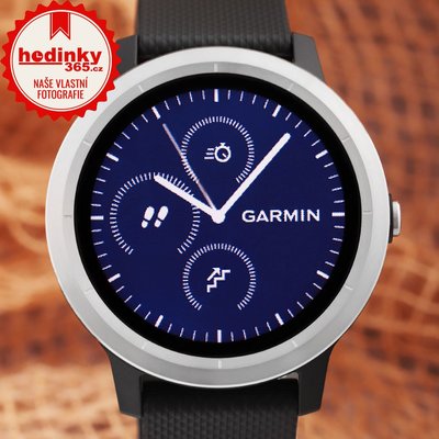 Garmin Vívoactive 3 Optic Silver, Black band