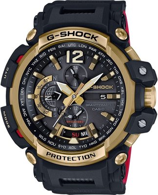 Casio G-Shock Gravitymaster GPW-2000TFB-1AER Triple G-Resist Special Edition 35th Anniversary Gold Tornado