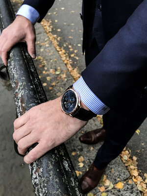 Edox Les Vauberts Chronograph 10236 37RC BUIR