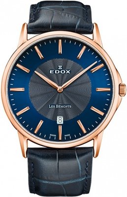 Edox Les Bémonts Slim Line Date 56001 37R BUIR