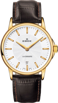 Edox Les Bémonts Slim Line Date 57001 37J AID (II. Jakost)