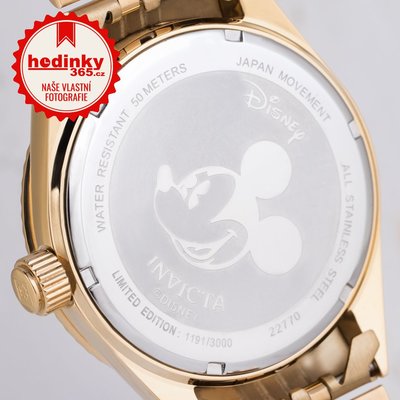 Invicta Disney Mickey Mouse Quartz 22770 Limited Edition 3000pcs