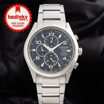 Citizen Sports Eco-Drive Chronograph Super Titanium CA0650-82L