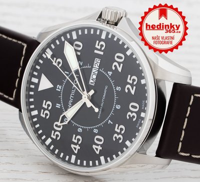 Hamilton Khaki Pilot Day Date Auto H64715535