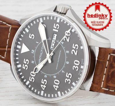 Hamilton Khaki Pilot Day Date Auto H64715885