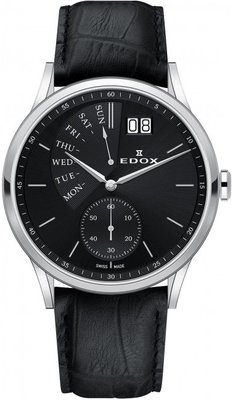 Edox Les Vauberts Date Retrograde 34500 3 NIN