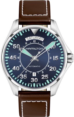 Hamilton Khaki Aviation Pilot Day Date Auto H64615545