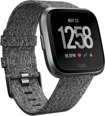 Fitbit Versa Charcoal Woven FB505BKGY-EU