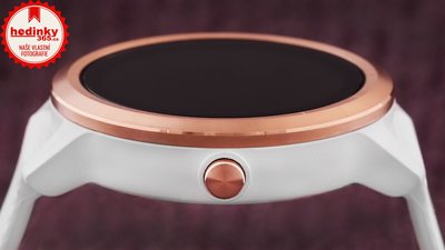 Garmin Vívoactive 3 Optic Rose Gold, White band