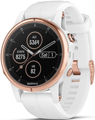 garmin fenix 5s white rose gold