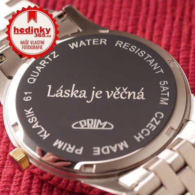 Gravírování hodinek