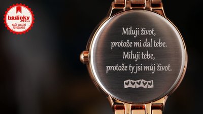 Gravírování hodinek
