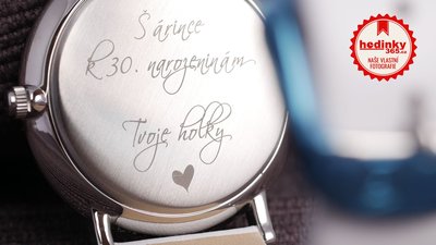 Gravírování hodinek