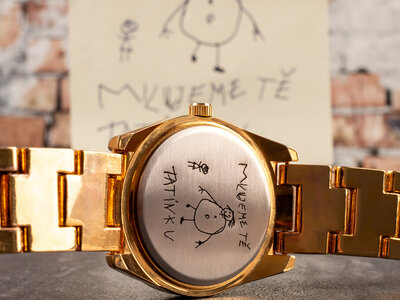 Gravírování hodinek