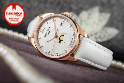 Certina DS-8 Lady Quartz Moon Phase COSC Chronometer C033.257.36.118.00
