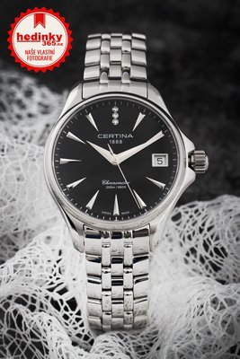 Certina DS Action Lady Quartz Precidrive COSC Chronometer Diamonds C032.051.11.056.00