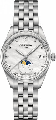 Certina DS-8 Lady Quartz Moon Phase COSC Chronometer C033.257.11.118.00