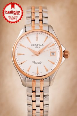 Certina DS Action Lady Quartz Precidrive COSC Chronometer Diamonds C032.051.22.036.00