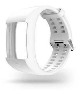 Silikonový řemínek Polar M600, bílý