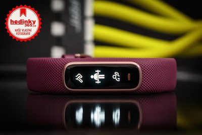 Garmin Vívosmart 4 Merlot/Rose Gold (velikost S/M)