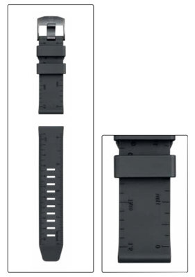 Luminox pryžový řemínek FP8830.20B k modelům ze série Recon NAV SPC, Recon III Leader Chronograph 8830 23mm