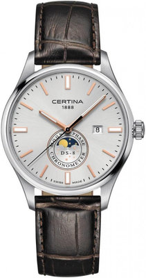 Certina DS-8 Quartz Moon Phase COSC Chronometer C033.457.16.031.00