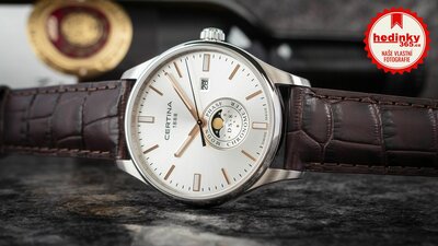 Certina DS-8 Quartz Moon Phase COSC Chronometer C033.457.16.031.00