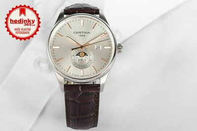 Certina DS-8 Quartz Moon Phase COSC Chronometer C033.457.16.031.00