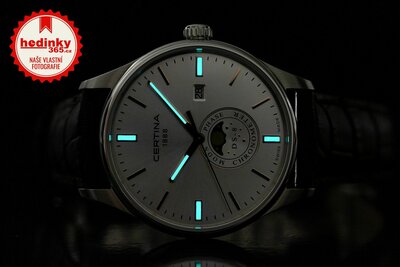 Certina DS-8 Quartz Moon Phase COSC Chronometer C033.457.16.031.00