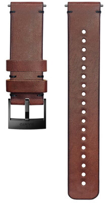 Kožený řemínek Suunto 24mm (pro Suunto Spartan Sport, Spartan Sport Wrist HR/Baro, Suunto 9), hnědý