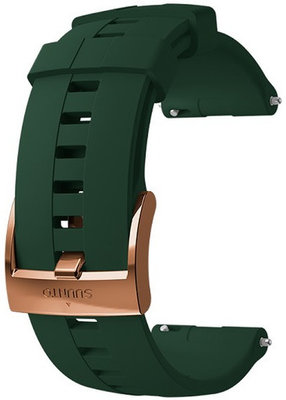 Silikonový řemínek k hodinkám Suunto Spartan Sport WHR Forest/Copper 24mm