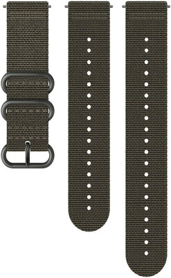 Textilní řemínek k hodinkám Suunto Spartan Sport, Spartan Sport Wrist HR/Baro a Suunto 9 Foliage/Gray M+L 24mm