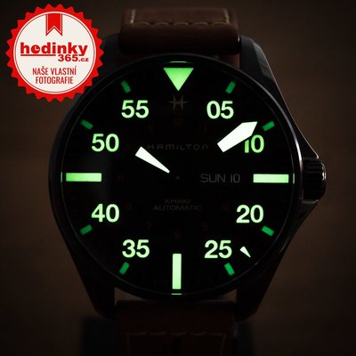 Hamilton Khaki Aviation Pilot Day Date Automatic H64705531