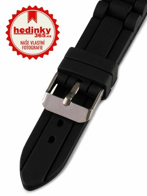 Silikonový řemínek Mavex SC-02A1, černý