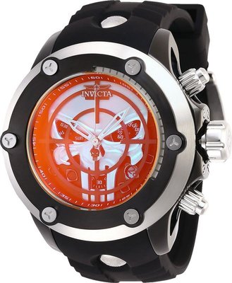 Invicta Marvel Quartz 52mm 28422 Punisher Limited Edition 3000pcs